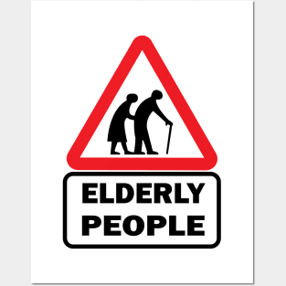 Henoed Elderly People Posters and Art